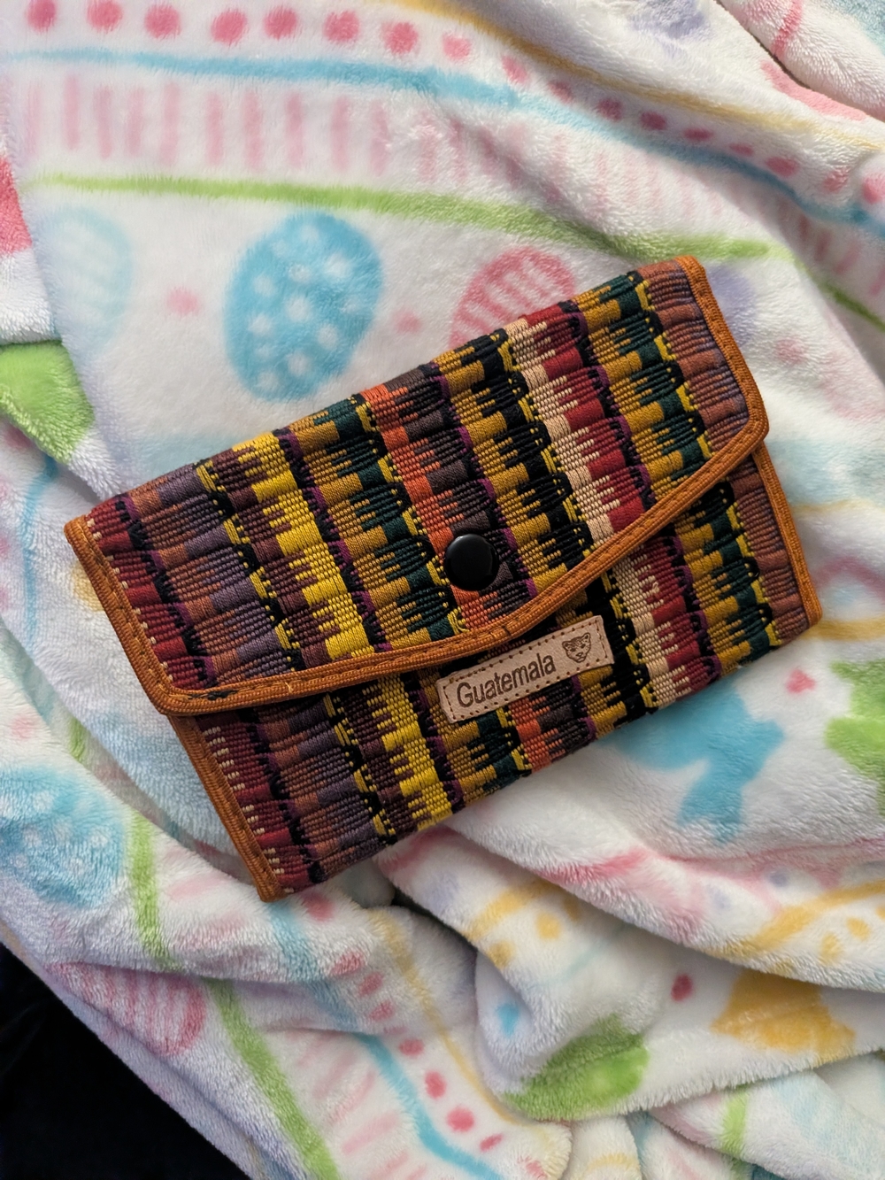 Guatemala Woven Multi-Color Clutch Wallet